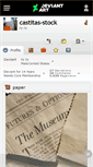 Mobile Screenshot of castitas-stock.deviantart.com
