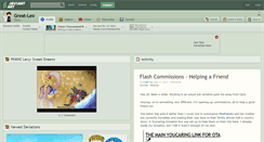 Desktop Screenshot of great-leo.deviantart.com