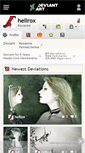 Mobile Screenshot of hellrox.deviantart.com