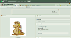 Desktop Screenshot of lemmingwrangler.deviantart.com