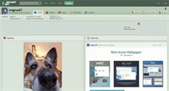 Desktop Screenshot of magnus87.deviantart.com