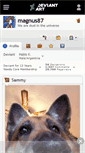 Mobile Screenshot of magnus87.deviantart.com
