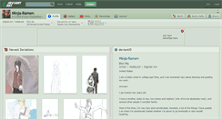 Desktop Screenshot of ninja-ramen.deviantart.com