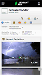 Mobile Screenshot of dercasemodder.deviantart.com