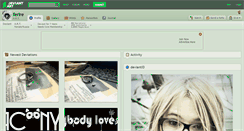 Desktop Screenshot of ferire.deviantart.com