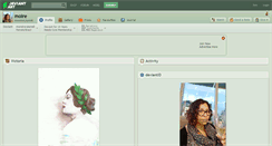 Desktop Screenshot of moire.deviantart.com