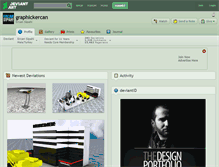 Tablet Screenshot of graphickercan.deviantart.com