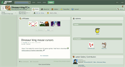 Desktop Screenshot of dinosaur-king-fc.deviantart.com