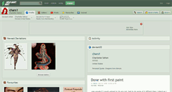 Desktop Screenshot of chars1.deviantart.com