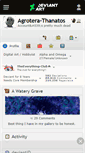 Mobile Screenshot of agrotera-thanatos.deviantart.com