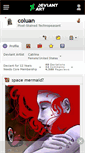 Mobile Screenshot of coluan.deviantart.com