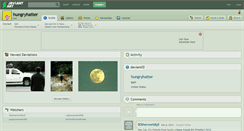 Desktop Screenshot of hungryhatter.deviantart.com