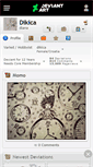 Mobile Screenshot of dikica.deviantart.com