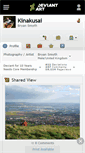 Mobile Screenshot of kinakusai.deviantart.com