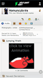 Mobile Screenshot of homunculo-ira.deviantart.com