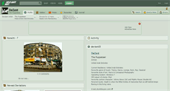 Desktop Screenshot of dezest.deviantart.com