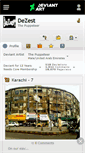 Mobile Screenshot of dezest.deviantart.com