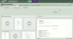 Desktop Screenshot of misscrackbunny.deviantart.com
