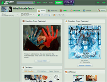 Tablet Screenshot of mikeshinoda-fans.deviantart.com