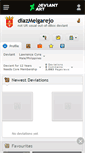 Mobile Screenshot of diazmelgarejo.deviantart.com