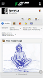 Mobile Screenshot of igoretta.deviantart.com