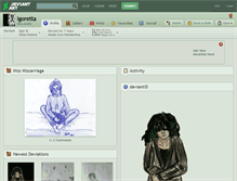 Tablet Screenshot of igoretta.deviantart.com