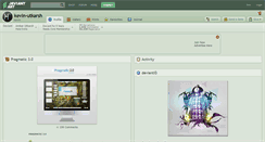 Desktop Screenshot of kevin-utkarsh.deviantart.com
