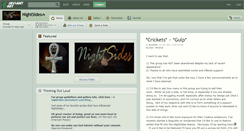 Desktop Screenshot of nightsides.deviantart.com