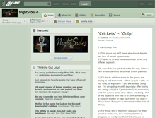 Tablet Screenshot of nightsides.deviantart.com