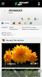 Mobile Screenshot of doniastock.deviantart.com