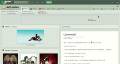 Desktop Screenshot of darth-squishy.deviantart.com