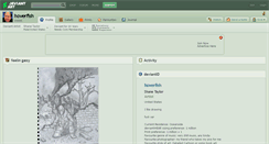 Desktop Screenshot of hoverfish.deviantart.com