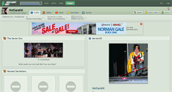 Desktop Screenshot of notsarahk.deviantart.com