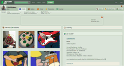 Desktop Screenshot of cosmicecc.deviantart.com
