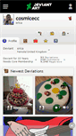 Mobile Screenshot of cosmicecc.deviantart.com