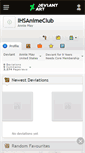 Mobile Screenshot of ihsanimeclub.deviantart.com