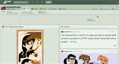 Desktop Screenshot of pictureprincess.deviantart.com