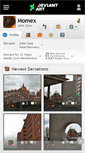 Mobile Screenshot of momex.deviantart.com