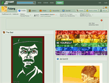 Tablet Screenshot of falang.deviantart.com