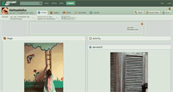 Desktop Screenshot of melissamolko.deviantart.com