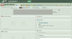 Desktop Screenshot of drip-fann-zipp-tan.deviantart.com