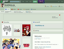 Tablet Screenshot of mirainikkirp-da.deviantart.com