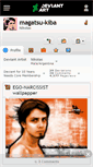 Mobile Screenshot of magatsu-kiba.deviantart.com