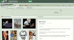Desktop Screenshot of jimothy-bobert.deviantart.com