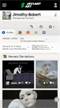 Mobile Screenshot of jimothy-bobert.deviantart.com