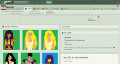 Desktop Screenshot of brecelet.deviantart.com