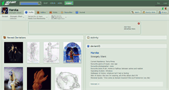 Desktop Screenshot of haroka.deviantart.com