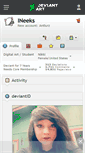 Mobile Screenshot of ineeks.deviantart.com