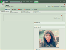 Tablet Screenshot of ineeks.deviantart.com