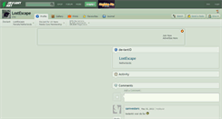 Desktop Screenshot of lostescape.deviantart.com